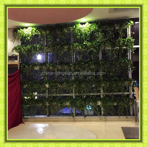 LSD-160416838 personalizado pared <span class=keywords><strong>vertical</strong></span> verde <span class=keywords><strong>césped</strong></span> <span class=keywords><strong>artificial</strong></span> para la decoración de interior - Product Image 1