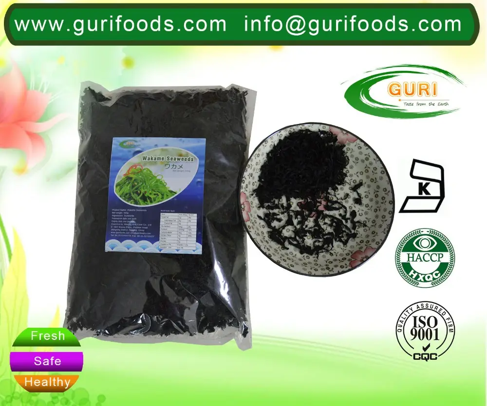 dried kosher certification wakame seaweed