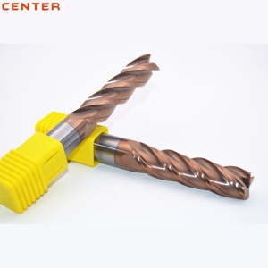 Tungsten Carbide 2 flutes 1/4 inch vuông <span class=keywords><strong>end</strong></span> mill công cụ cắt kim loại - Product Image 2