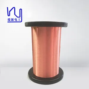 Fio ímã esmaltado solderabilidade uew 155 isolamento 0.40mm fio de cobre