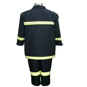 Nomex Navy Blue Stoff Feuerwehr anzug für lebens rettende