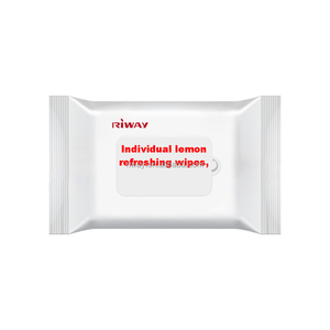Lingettes nettoyantes pour les mains parfumées au <span class=keywords><strong>citron</strong></span>, emballées individuellement, pour restaurants, hôtels, voyages, lingettes jetables non tissées, vente en gros OEM - Product Image 1