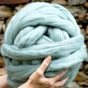 Il più popolare Top in lana pettinata in Merino naturale non tinta - Product Image 5