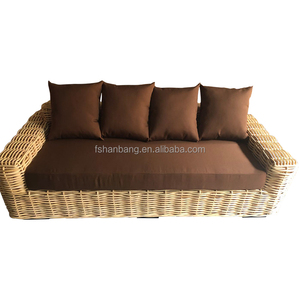 Muebles <span class=keywords><strong>de</strong></span> Ratán <span class=keywords><strong>de</strong></span> Estilo Bohemio Nórdico Tropical para Proyectos <span class=keywords><strong>de</strong></span> Hoteles, Restaurantes, Villas, Cafeterías, Jardines, Muebles <span class=keywords><strong>de</strong></span> Ratán Jumbo para Sala <span class=keywords><strong>de</strong></span> Estar - Product Image 2