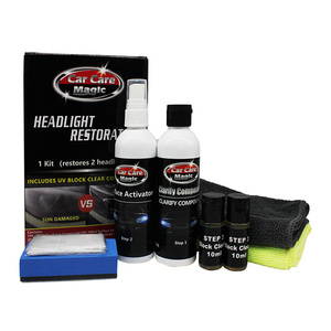 Voiture soins magric produits de <span class=keywords><strong>nettoyage</strong></span> de voiture <span class=keywords><strong>kit</strong></span> de restauration de <span class=keywords><strong>phare</strong></span> - Product Image 1