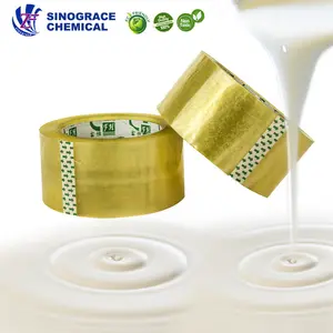 water based acrylic adhesive white latex glue for PE protection film Tape