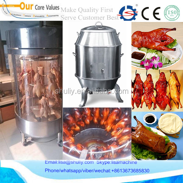 ガス、木炭両用回転烤禽炉（烤鸭炉） KX-KYL80 Commercial Duck & Chicken Roaster Oven - OEM | Wholesale