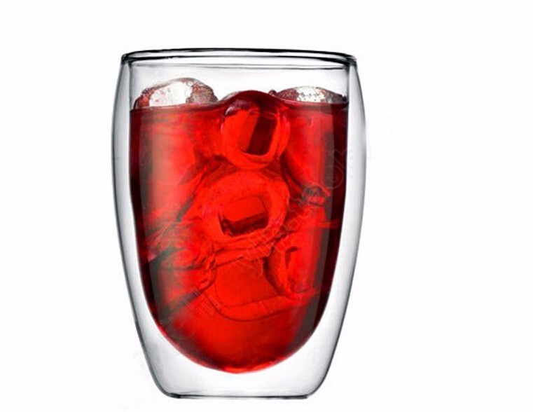 Glassware Manufacturer Wholesale Hand-made Coffee Cup Double Wall Glass Cup