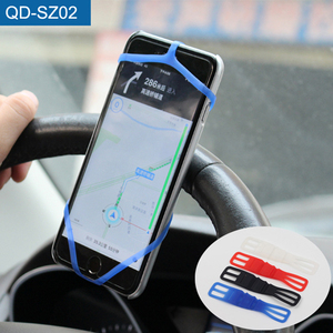 Xe đạp Điện Thoại Chủ Hỗ Trợ, an ninh Cao Su Silicone Nhạc cho Xe Núi Giữ Điện Thoại Di Động Máy Chạy Bộ người giữ iPad - Product Image 4