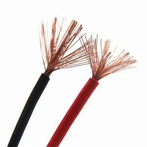 Fio de isolamento de pvc, 1 mm2 1.5mm2 fio de isolamento elétrico único núcleo