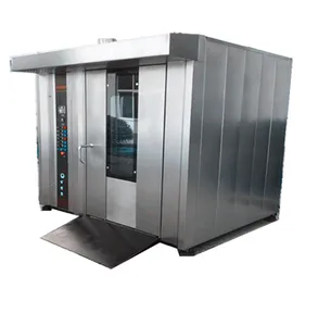 Industrial Stainless Steel Biscuits Baking Ovens Bread Making Line Electric Gas Diesel Convection Rotary Oven