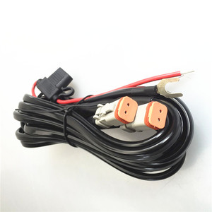 ไฟหน้าเดี่ยวอะแดปเตอร์ Harness ซ็อกเก็ตสายไฟไฟหน้าสีขาว connector รีเลย์สวิทช์ - Product Image 5