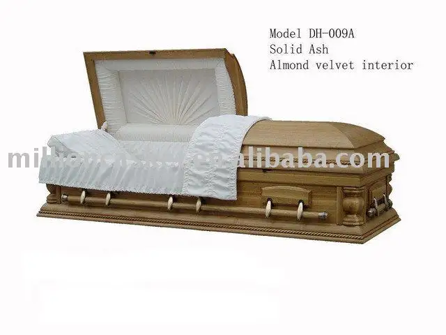 ash casket made in china coffin