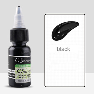 Guangzhou buena calidad 15 ml negro Tinta del tatuaje del pigmento para delineador de ojos tatuaje - Product Image 1