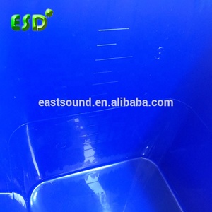 ESD Retangular Balde De Plástico Com Tampa Com Alça - Product Image 4