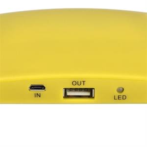 สติกเกอร์ยอดนิยมใหม่ขนาดเล็กปรับแต่งโลโก้ LED Light Up Power Bank ราคาถูกบางเฉียบบางธนาคารพลังงานแสงอาทิตย์ - Product Image 3