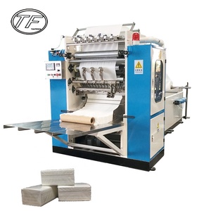 Máquina de fabricación de pañuelos faciales con <span class=keywords><strong>dibujo</strong></span> de caja completamente automática Máquina de producción de pañuelos blandos de 4 filas - Product Image 1