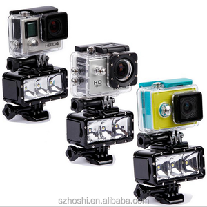 Accesorios de Iluminación Subacuática para Buceo, Luz LED Sumergible + Batería y Soporte de Hebilla para <span class=keywords><strong>GoPro</strong></span> Session/Hero4/3+/3/5/<span class=keywords><strong>6</strong></span> - Product Image 1