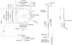 0.75 inch vòng <span class=keywords><strong>oled</strong></span> 128x128 màn hình <span class=keywords><strong>oled</strong></span> vòng hiển thị cho đồng hồ thông minh - Product Image 6