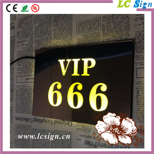LC 3D Led Numéros <span class=keywords><strong>de</strong></span> maison éclairés/<span class=keywords><strong>Numéro</strong></span> <span class=keywords><strong>de</strong></span> <span class=keywords><strong>porte</strong></span> pour hôtel - Product Image 2