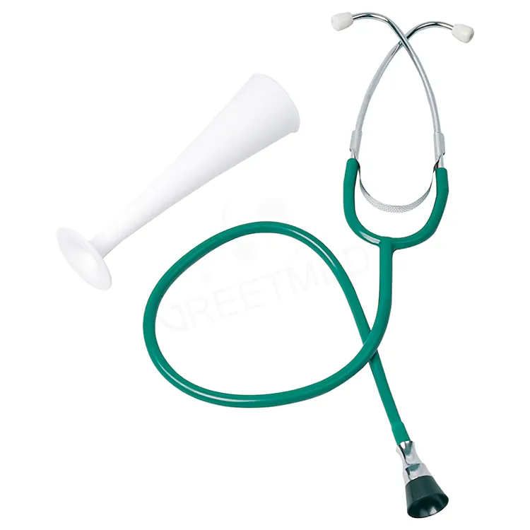 フェトスコープ付きホワイトピナードプラスチックFetoscope Fetal Stethoscope