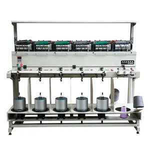 High quality distinct automatic spinning yarn doubling and twisting machine