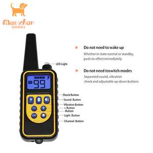 ¡Nueva promoción 2018! <span class=keywords><strong>collar</strong></span> de choque perimetral para perros beeper hunter 2000 impermeable - Product Image 6