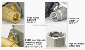 3/4 ''pirinç motorlu vana ile kablosuz kontrol su sızıntı algılama sistemi - Product Image 6