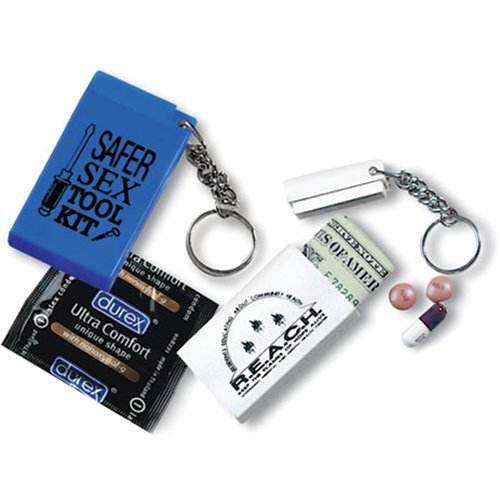 Acrylic Keychain Keychain Condom Holder Quality Discreet