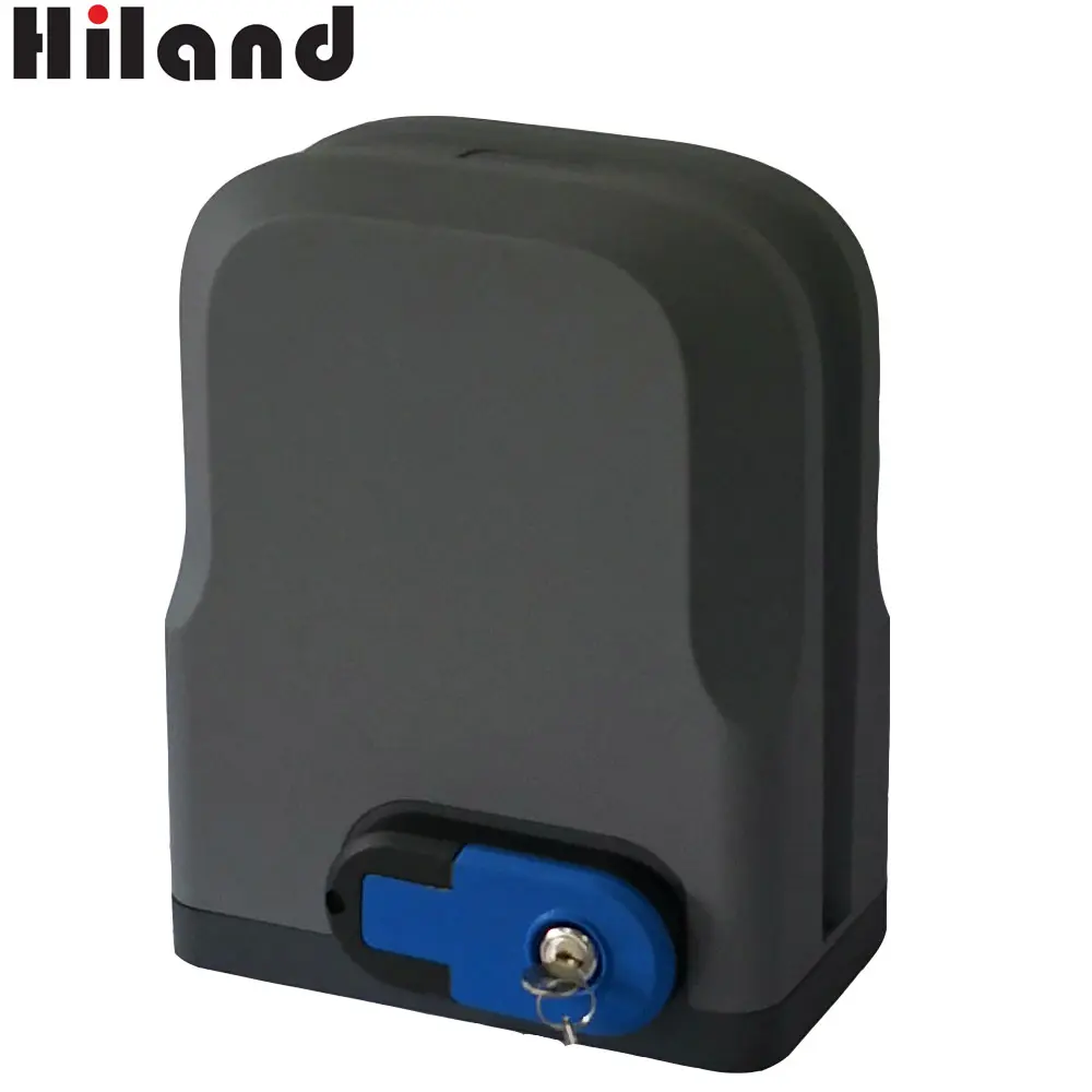 Hiland Automatic Sliding Gate Motor Opener SLG51501 110V ac dc 24v with Remotes Control and Gear Racks