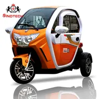 Electric Passenger Tricycle with Labor Saving System