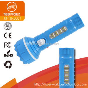 500MAh Cơ Thể 3.7V Công Suất Cao Tay Đèn Pin Bên Ánh Sáng Sạc <span class=keywords><strong>Led</strong></span> Light <span class=keywords><strong>Torch</strong></span> - Product Image 4