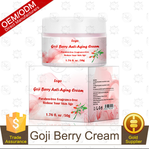 Vente chaude Nouveau Q10 Organique Extraits Du Visage Anti Vieillissement Rides Blanchiment L'élimination Des Taches de Goji Crème 50g - Product Image 1