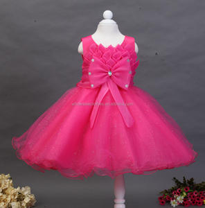 Caliente al por mayor de niña de las flores patrones vestido de la muchacha de la boda vestido de fiesta vestido de la muchacha - Product Image 1