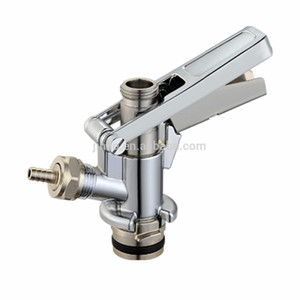 Beer Keg Adapter U Sistema Keg Coupler U506 con Mango negro 304 Cuerpo de acero inoxidable Conector de barril - Product Image 1