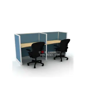 Meja Depan Meja Furnitur Kantor Desain Modern, Meja Furnitur Berlekuk untuk Perusahaan Furnitur Kantor