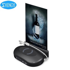 Qi cargador inalámbrico 20000 mAh menú Powerbank estaciones de carga para restaurantes - Product Image 6