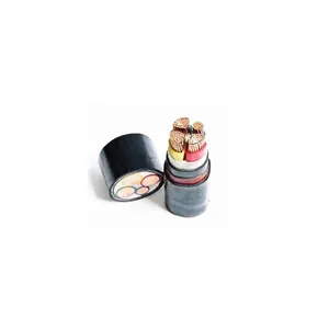 0.6/1Kv 4 Core 120mm2 5 Core 16mm XLPE/PVC cable de cobre alambre eléctrico yjv 5x16