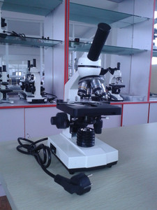 AOFUSEN B101 優れた品質の生物単眼学生用顕微鏡、IP53等級、10倍～40倍の倍率、低価格 - Product Image 3