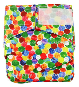 nuevos productos reciclados con velcro un tamaño ultra delgado bebé pañales de tela - Product Image 1