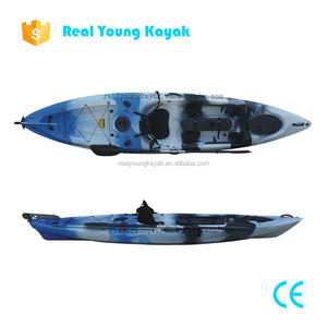 オーシャンペダルボートフィッシングカーボンファイバーカヤックパドルプラスチックカヌー - Product Image 1