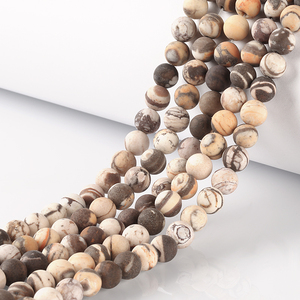 Perles en pierre mate naturelle, perles d'onyx noires mates, amples, agates noires et rondes, pour la fabrication de bijoux, vente en gros - Product Image 6