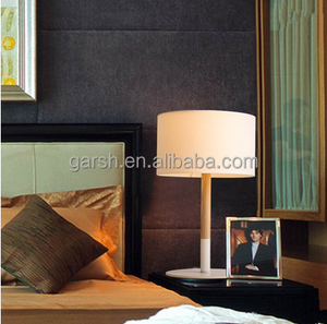 Bắc Âu Phong Cách Bàn Bằng Gỗ Đèn Với Vải Bóng Trang Trí Nội Thất Thanh Lịch - Product Image 5