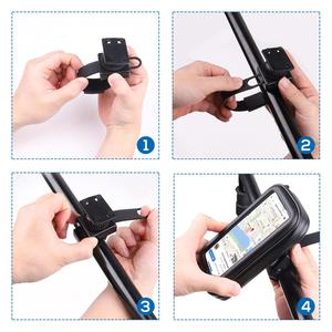 Supporto Mobile Impermeabile Resistente Agli Agenti Atmosferici Bike Mount Per Smartphone - Product Image 5