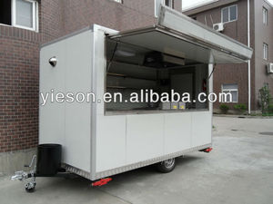 Rimorchi cibo camion hot dog chiosco pizzeria in vendita/fast food chiosco/buffet macchina - Product Image 1