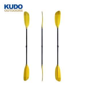 KUDO OUTDOORS kunden spezifische Farbe 2 Stück verstellbare Kohle faser schaft Kajak Paddel benutzer definierte - Product Image 1