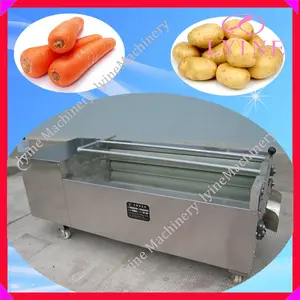 gravure en acier inoxydable machine/pomme de terre utilisée peeling machine