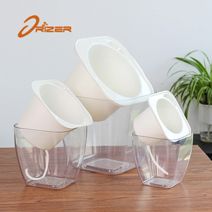 <span class=keywords><strong>Amazon</strong></span> caliente muestra libre barato casa y jardín decoración transparente maceta, plantador del jardín - Product Image 2