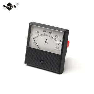 Bentuk Persegi Panjang Akurasi Yang Lebih Tinggi 1.5 Kelas Tipe Penunjuk Panel Current Meter DC Ammeter HP-80-1 80*80Mm