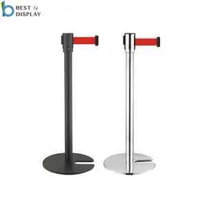 Bảo Tàng Triển Lãm Barrier Stanchion/Ngân Hàng Hàng Hàng Rào Kiểm Soát Hàng Rào